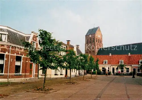 AK / Ansichtskarte Ferwerd Vrijhof Kerk Ferwerd