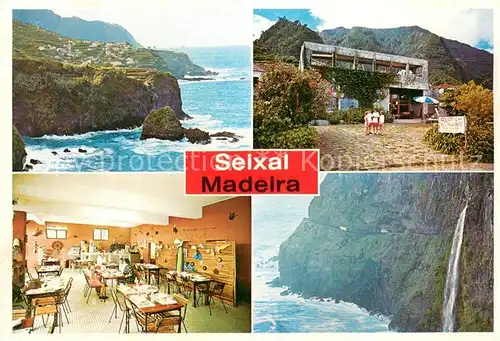 AK / Ansichtskarte Seixal Restaurante Aquario Wasserfall Kuestenpanorama Seixal