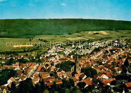 AK / Ansichtskarte Beerfelden_Odenwald Hoehenluftkurort Fliegeraufnahme Beerfelden Odenwald