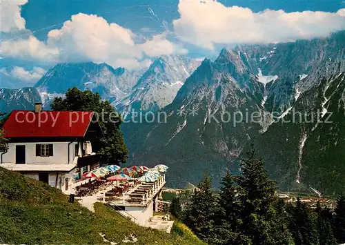 AK / Ansichtskarte Mittenwald_Bayern Kranzberghaus Mittenwald Bayern