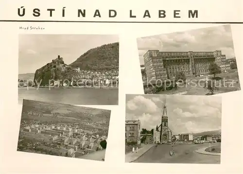 AK / Ansichtskarte Usti_nad_Labem_Aussig Hrad Stiekov 