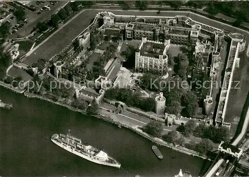 AK / Ansichtskarte London Tower of London Air View London