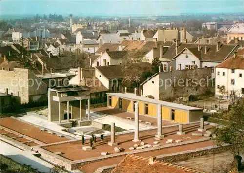 AK / Ansichtskarte Szombathely Ruinen der Isis Kirche Szombathely