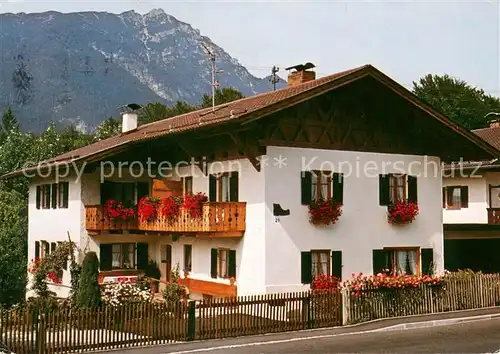 AK / Ansichtskarte Grainau Gaestehaus Pension Grainau