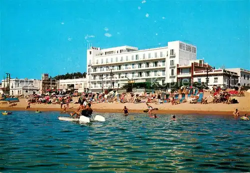 AK / Ansichtskarte Malgrat_de_Mar Playa Strand Hotel Malgrat_de_Mar