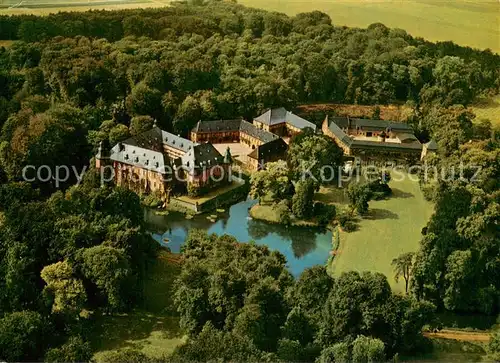 AK / Ansichtskarte Juechen Schloss Dyck Fliegeraufnahme Juechen