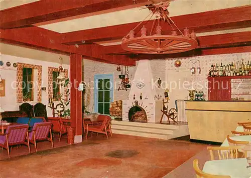 AK / Ansichtskarte Wingst Haus Quellental Landgasthaus Kaminzimmer Luftkurort Naturschutzgebiet  Wingst