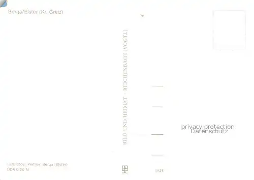 AK / Ansichtskarte Berga_Elster Naherholungszentrum Albersdorf Berga_Elster