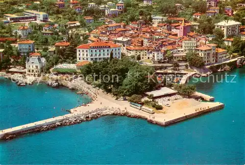 AK / Ansichtskarte Lovran_Croatia Hotel Park Fliegeraufnahme 