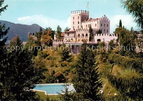 AK / Ansichtskarte Itter_Tirol Hotel Schloss Itter Swimming Pool Itter Tirol