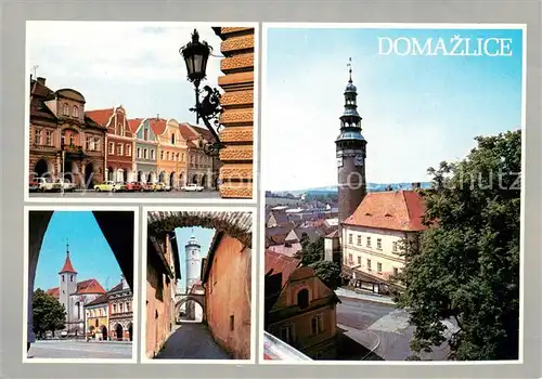 AK / Ansichtskarte Domazlice Motive Innenstadt Domazlice