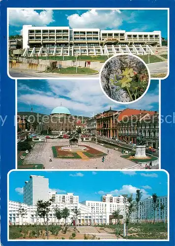 AK / Ansichtskarte Pecs Teilansichten Platz Innenstadt Pecs