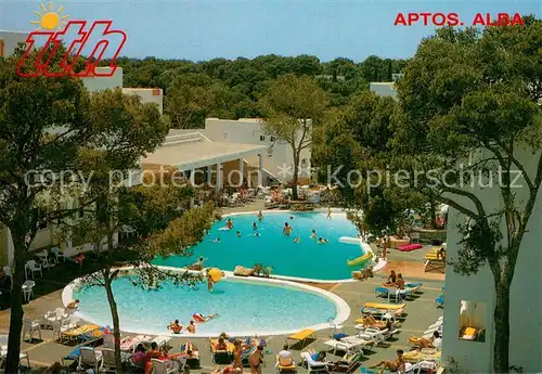 AK / Ansichtskarte Cala_d_Or Apartamentos Alba Swimming Pool Cala_d_Or