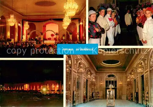 AK / Ansichtskarte Deauville sur Mer Casino Galerie doree les Ambassadeurs Gala des Courses 