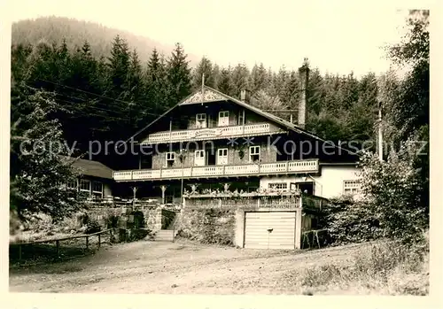 AK / Ansichtskarte Tabarz Hotel Schweizerhaus  Tabarz