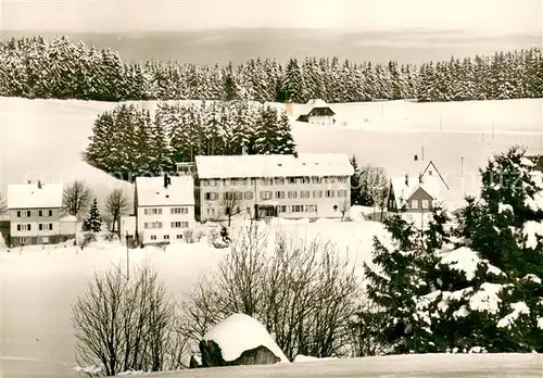 AK / Ansichtskarte Schoenwald_Schwarzwald Muettergenesungsheim St Marien Schoenwald Schwarzwald