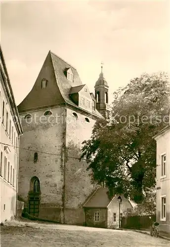 AK / Ansichtskarte Ehrenfriedersdorf_Erzgebirge Bergkirche Ehrenfriedersdorf