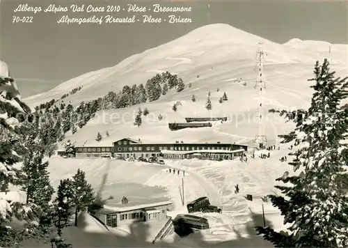 AK / Ansichtskarte Brixen_Suedtirol Alpengasthof Kreuztal Plose Brixen Suedtirol