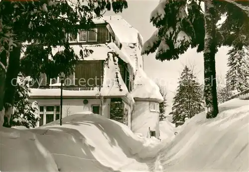 AK / Ansichtskarte Baerenfels_Erzgebirge Handwerker Erholungsheim Spitzbergbaude Baerenfels Erzgebirge