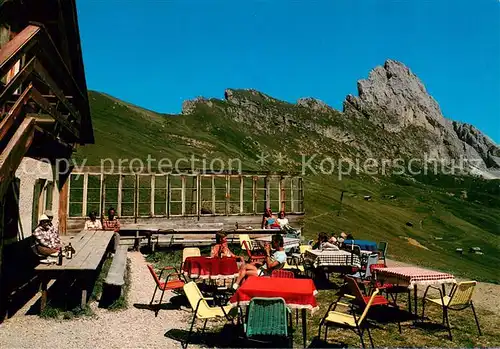 AK / Ansichtskarte Val_Gardena Rifugio Mastle Campanili di Fermeda Val_Gardena