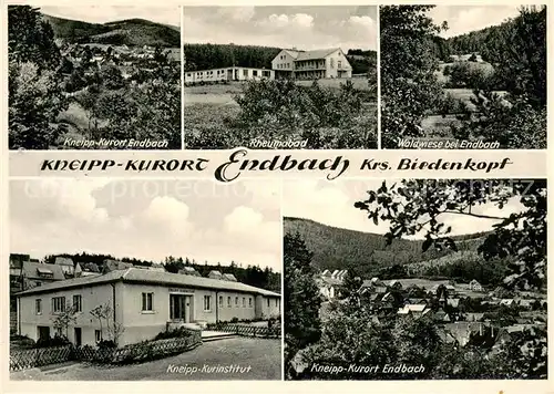 AK / Ansichtskarte Bad_Endbach Panorama Rheumabad Waldwiese Kneipp Kurinstitut  Bad_Endbach