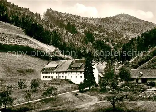 AK / Ansichtskarte Untermuenstertal Dekan Strohmeyer Haus Untermuenstertal