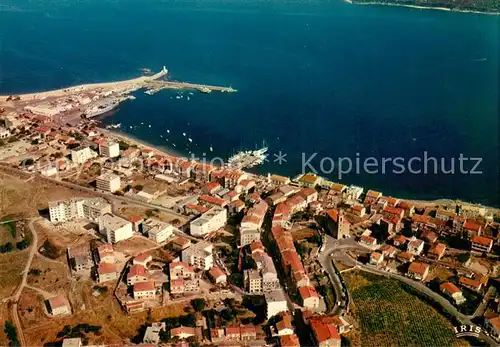 AK / Ansichtskarte Propriano Vue aerienne de la ville et du port Collection Charmes et Couleurs de la Corse Propriano