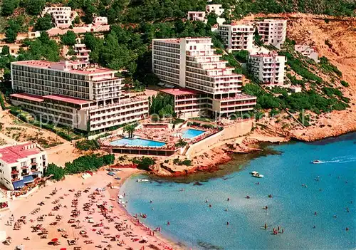 AK / Ansichtskarte Ibiza_Islas_Baleares Hotel Playa Imperial Playa vista aerea Ibiza_Islas_Baleares