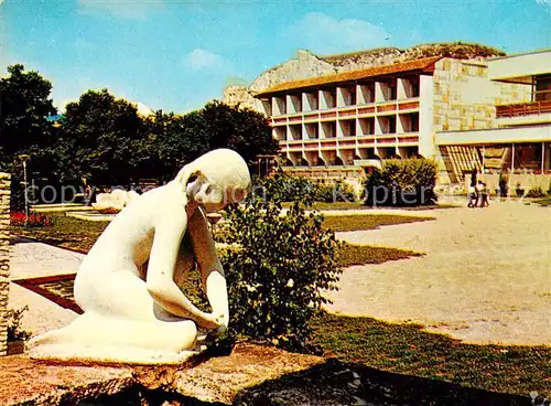 AK / Ansichtskarte Baltschik_Baltchik Hotel Baltschik Statue 
