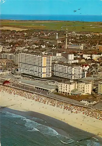 AK / Ansichtskarte Westerland_Sylt Fliegeraufnahme Westerland_Sylt