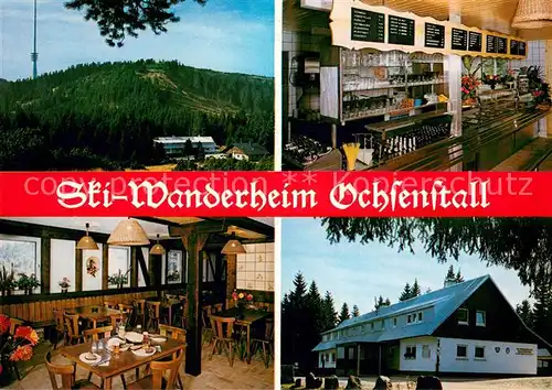 AK / Ansichtskarte Buehl_Baden Ski Wanderheim Ochsenstall an der Hornisgrinde Buehl_Baden