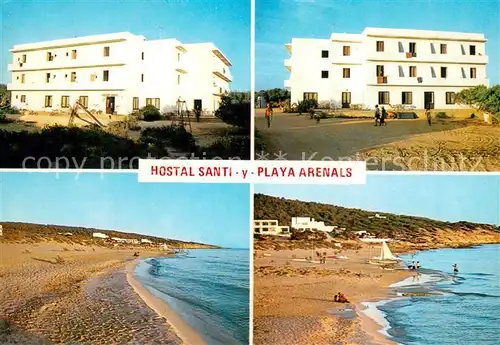 AK / Ansichtskarte Formentera Hostal Santi y Playa Arenals Formentera