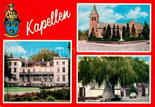 AK / Ansichtskarte Kapellen_Antwerpen Teilansichten Kirche Kapellen_Antwerpen
