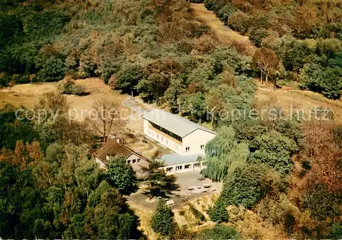 AK / Ansichtskarte Westhofen_Westfalen_Schwerte NF Jugendbildungsstaette Haus Ebberg Fliegeraufnahme 