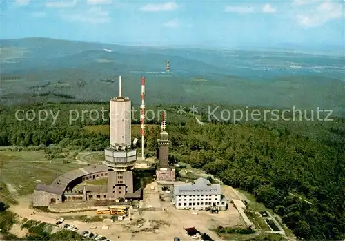AK / Ansichtskarte Grosser_Feldberg_Taunus Fernmelde Fernseh und UKW Sender Fliegeraufnahme Grosser_Feldberg_Taunus