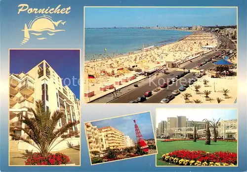 AK / Ansichtskarte Pornichet Les Oceanes et le Boulevard de mer Vue d ensemble Pornichet