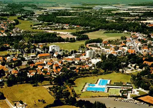 AK / Ansichtskarte Bad_Bramstedt Sol und Moorbad Fliegeraufnahme Bad_Bramstedt