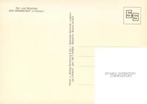 AK / Ansichtskarte Bad_Bramstedt Sol und Moorbad Fliegeraufnahme Bad_Bramstedt