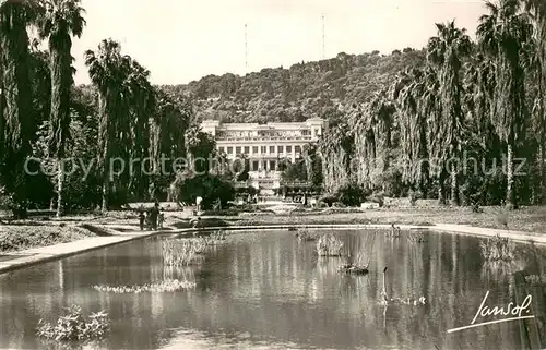 AK / Ansichtskarte Alger_Algerien Jardin d essai et musee national Alger Algerien