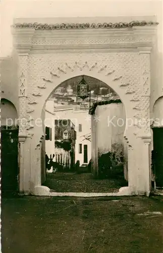 AK / Ansichtskarte Ouezzane_Ouezzan Porte en Medina 