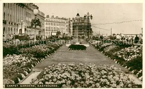 AK / Ansichtskarte Eastbourne_Sussex Carpet Gardens 