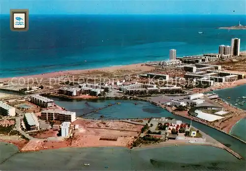 AK / Ansichtskarte La_Manga_del_Mar_Menor Puerto Bello y la encanizada vue aerienne La_Manga_del_Mar_Menor