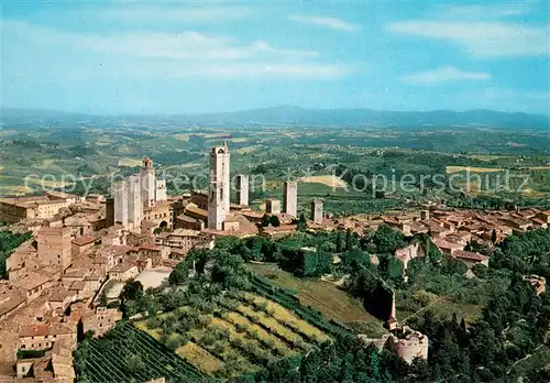AK / Ansichtskarte San_Gimignano Veduta aerea San_Gimignano