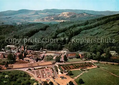 AK / Ansichtskarte Glees Abtei Maria Laach am Laacher See Fliegeraufnahme Glees