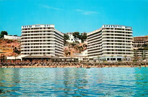 AK / Ansichtskarte Torremolinos Playa del Bajondillo Hoteles Torremolinos