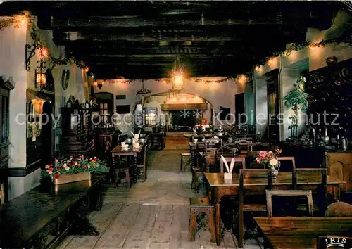 AK / Ansichtskarte Perouges La Grande Salle de l Ostellerie du vieux Perouges Monument historique du XIIIe siecle Perouges