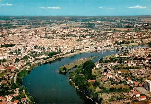 AK / Ansichtskarte Bergerac Vue aerienne Bergerac