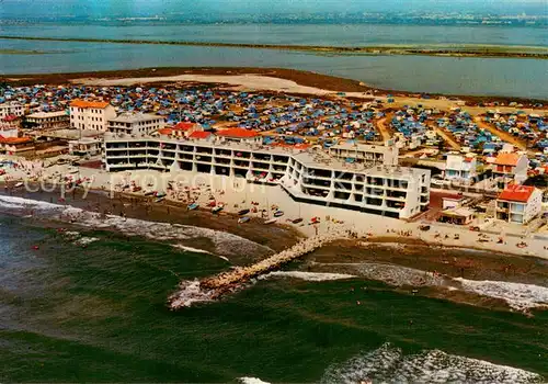AK / Ansichtskarte Palavas les Flots_Herault Ensemble Saint Roch Camping vue aerienne Palavas les Flots_Herault