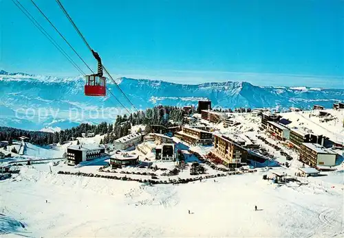 AK / Ansichtskarte Chamrousse Station de Sports d hiver et la Chaine du Vercors Chamrousse