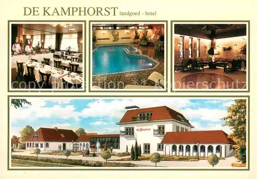 AK / Ansichtskarte Voorthuizen Kamphorst Hotels Restaurant Hallenbad Voorthuizen